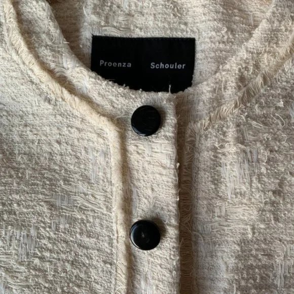 NWT Proenza Schouler Tweed Cropped Jacket - Picture 8 of 12